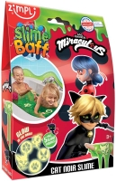 Glibbi Miraculous Slime – Eau En Slime, 5 éléments Glow – 150 G – Dès 3 Ans