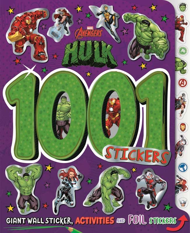 Wholesalers of 1001 Stickers Marvel-marvel Hulk: 1001 Stickers toys
