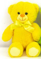 Wholesalers of 20cm Sitting Neon Bears Assorted toys image