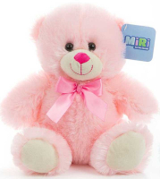 Wholesalers of 25cm Pink And Blue Bears Assorted toys image