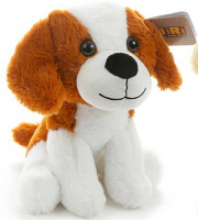 Wholesalers of 25cm Plush Puppy Assorted toys image