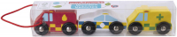Wholesalers of 3 Pack Wooden Vehicles toys Tmb