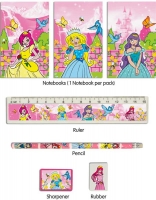 Wholesalers of 5 Pc Princess Stationery Set toys image