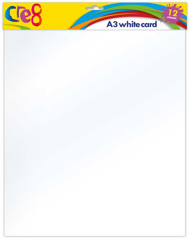 Wholesalers of A3 White Card toys