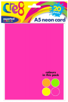 Wholesalers of A5 Neon Card toys image