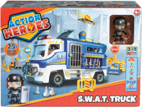 Wholesalers of Action Heroes Police Swat Truck toys image