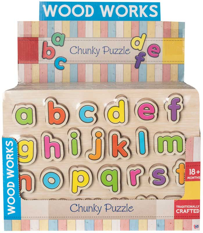 Wholesalers of Alphabet Chunky Puzzle toys