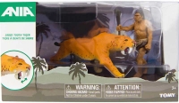 Wholesalers of Ania Saber Tooth Tiger With Caveman toys Tmb