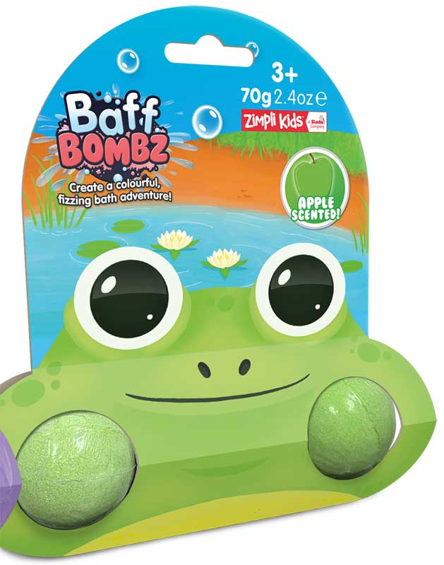 Wholesalers of Animal Baff Bombz Llama And Frog toys