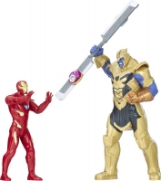 Wholesalers of Avengers 6in Iron Man Vs Thanos Battle Set toys image 2
