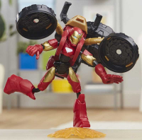 Wholesalers of Avengers Bend And Flex Flex Rider Iron Man toys image 5