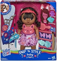 Wholesalers of Baby Alive Snip N Style Baby Blk Hair toys Tmb