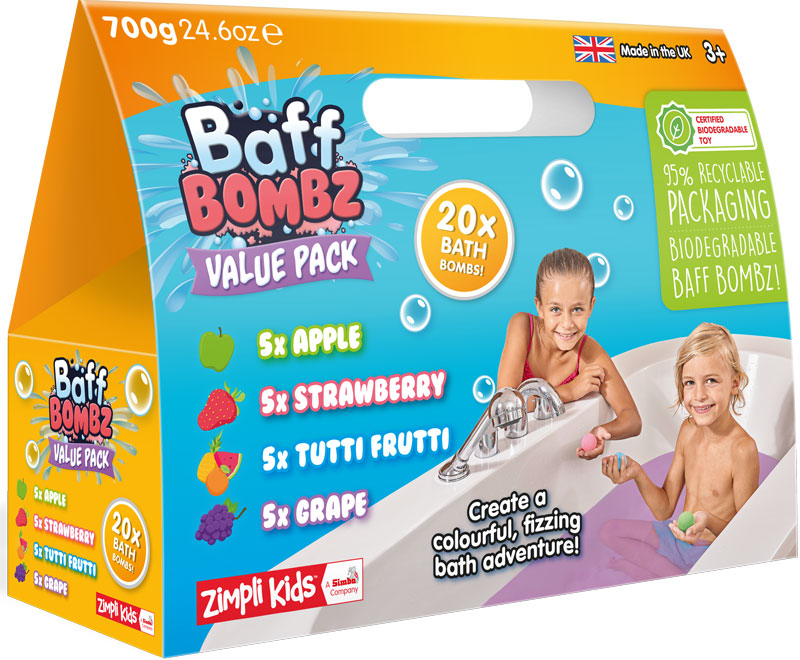 Wholesalers of Baff Bombz Round 35g toys