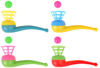 Wholesalers of Ball Blow Pipe 10cm 4 Assorted toys image 2