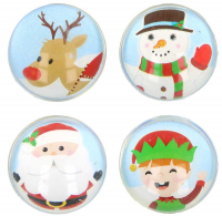 Wholesalers of Ball Jet 3.3cm Christmas 4 Assorted toys image 2
