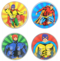 Wholesalers of Ball Jet 3.3cm Super Hero 4 Assorted toys image 2