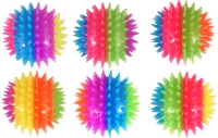 Wholesalers of Ball Spikey With Light 7.5cm Stripes 6 Asst Cols toys image 2