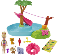 Wholesalers of Barbie Birthday Surprise Chelsea Jungle River Play Set toys image 2