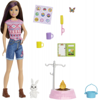 Wholesalers of Barbie Camping Skipper Doll And Accessories toys image