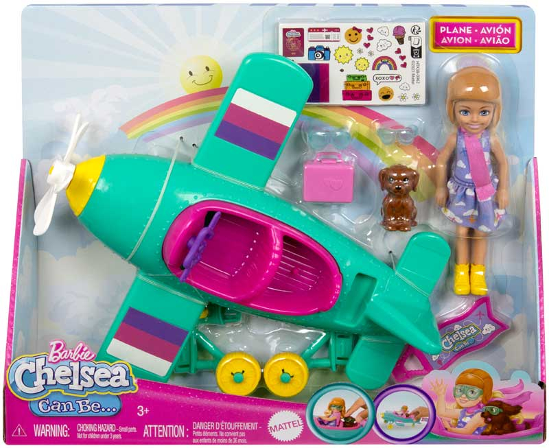 Wholesalers of Barbie Chelsea Can Be Plane toys