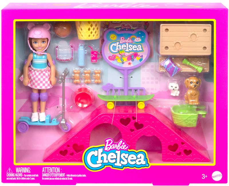 Wholesalers of Barbie Chelsea Skate Park Play Set toys