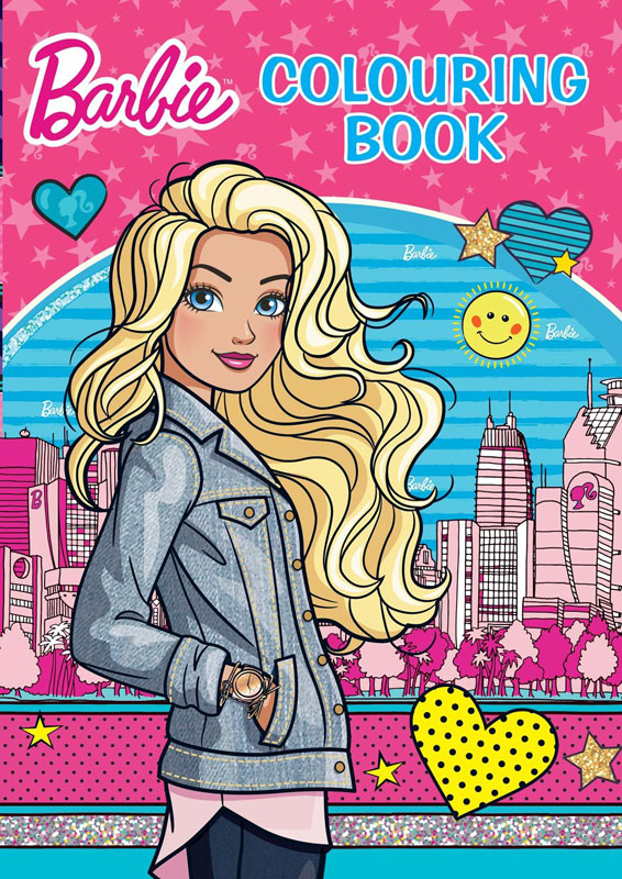Wholesalers of Barbie Colouring Book toys