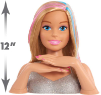 Wholesalers of Barbie Deluxe Styling Head Glitter - Blonde toys image 2