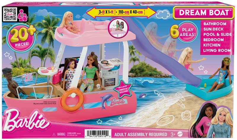 Wholesalers of Barbie Dream Boat toys