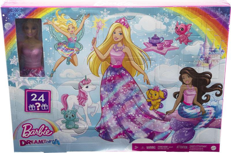 Wholesalers of Barbie Dreamtopia Advent Calendar toys