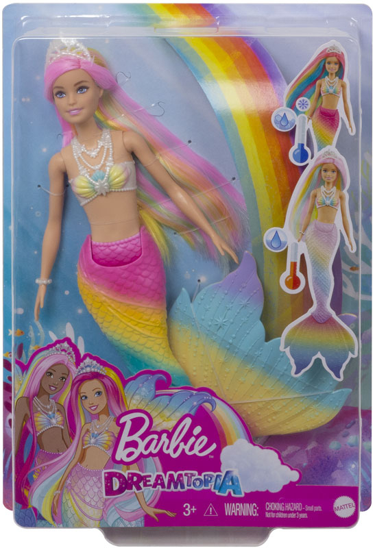 Wholesalers of Barbie Dreamtopia Colour Change Mermaid toys