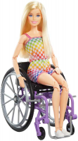 Wholesalers of Barbie Fashion Wheelchair Blonde toys image 2