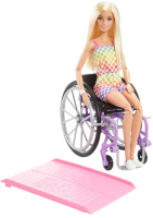 Wholesalers of Barbie Fashion Wheelchair Blonde toys image 3