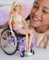 Wholesalers of Barbie Fashion Wheelchair Blonde toys image 4