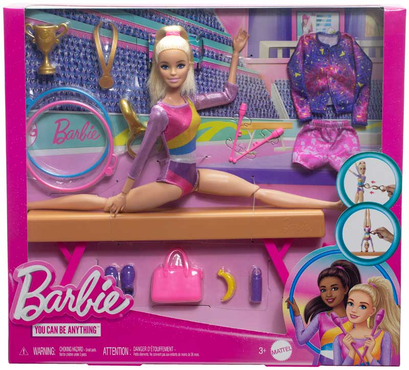 Wholesalers of Barbie Gymnastcs Playset And Doll toys
