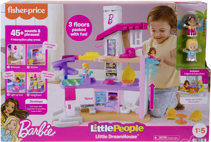 Wholesalers of Barbie Little Dreamhouse By Little People toys