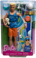 Wholesalers of Barbie Movie Deluxe Ken And Surfboard toys image