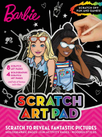 Wholesalers of Barbie Scratch Art Pad toys image