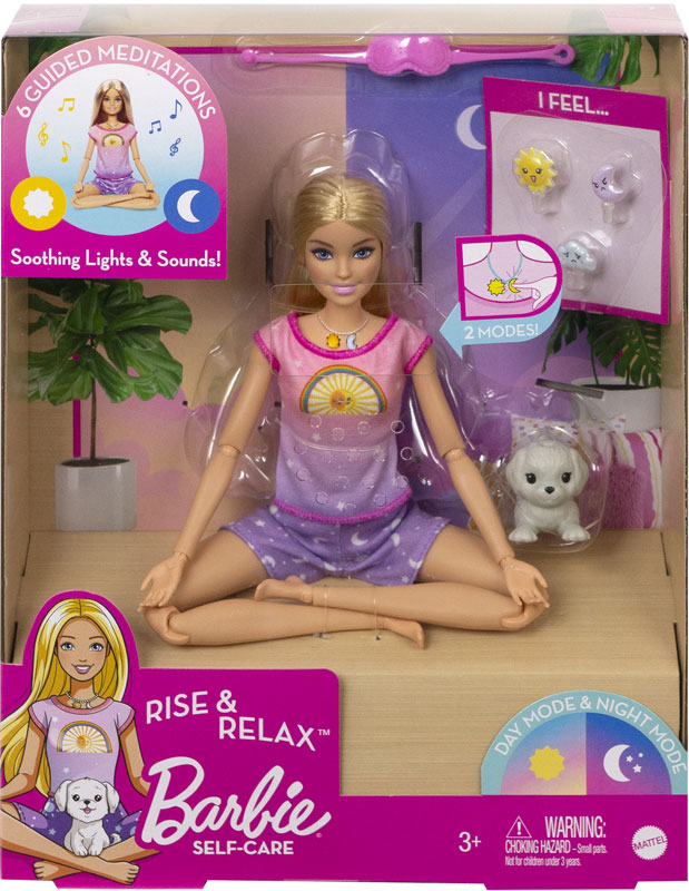 Wholesalers of Barbie Self-care Rise And Relax Doll toys