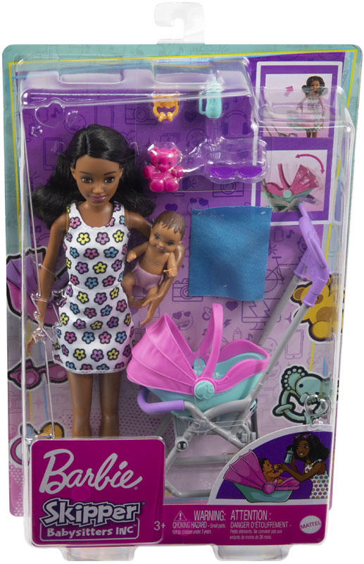 Wholesalers of Barbie Skipper Babysitters Inc Dolls And Playset toys