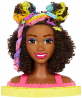Wholesalers of Barbie Totally Hair Deluxe Styling Head Black toys image 2