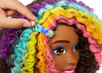 Wholesalers of Barbie Totally Hair Deluxe Styling Head Black toys image 5