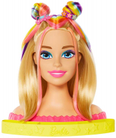 Wholesalers of Barbie Totally Hair Deluxe Styling Head Blonde toys image 2