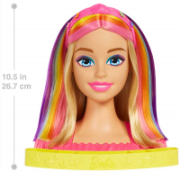 Wholesalers of Barbie Totally Hair Deluxe Styling Head Blonde toys image 3