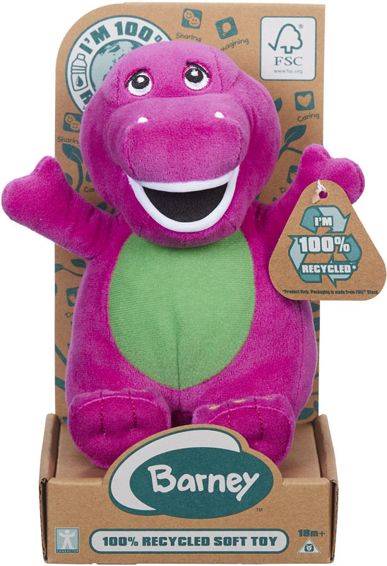 Wholesalers of Barney Eco Plush toys