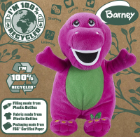 Wholesalers of Barney Eco Plush toys image 3