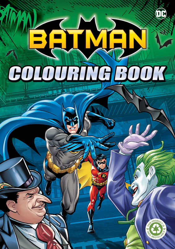 Wholesalers of Batman Colouring Book toys