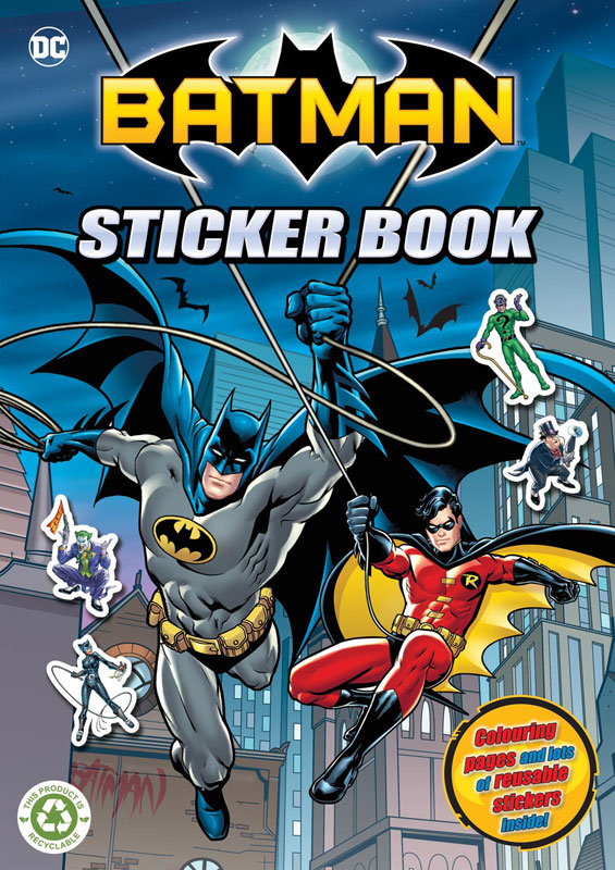 Wholesalers of Batman Sticker Book toys