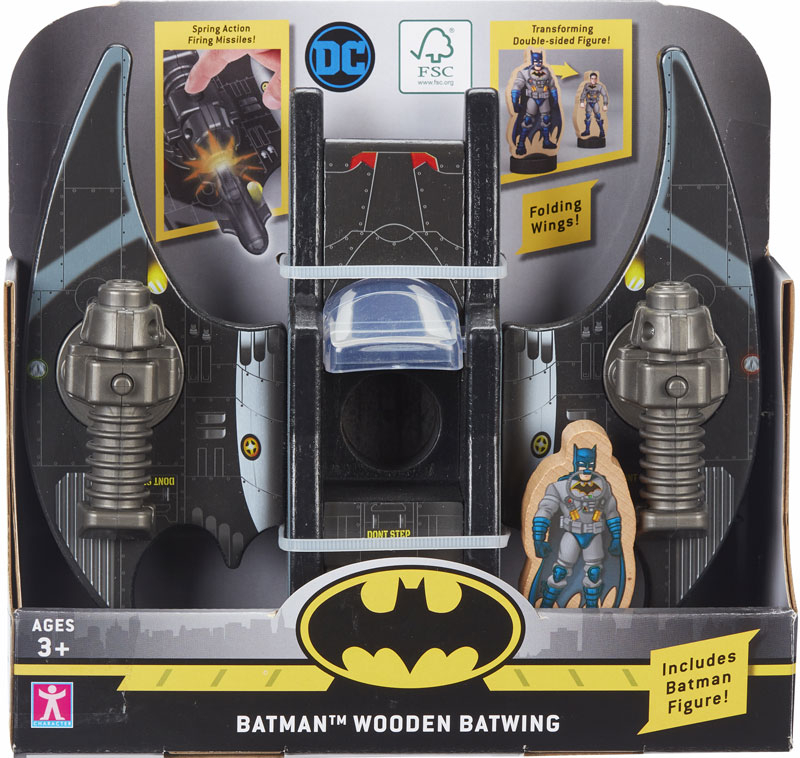 Wholesalers of Batman Wooden Batwing toys