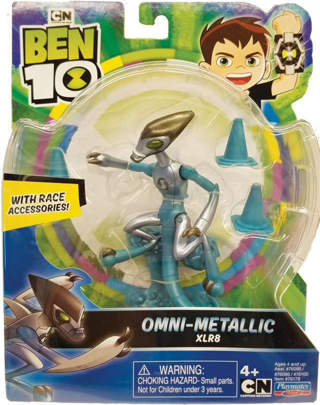 Wholesalers of Ben 10 Action Figures Asst - Metallic Theme toys