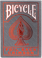 Wholesalers of Bicycle Metalluxe Red Playing Cards toys image